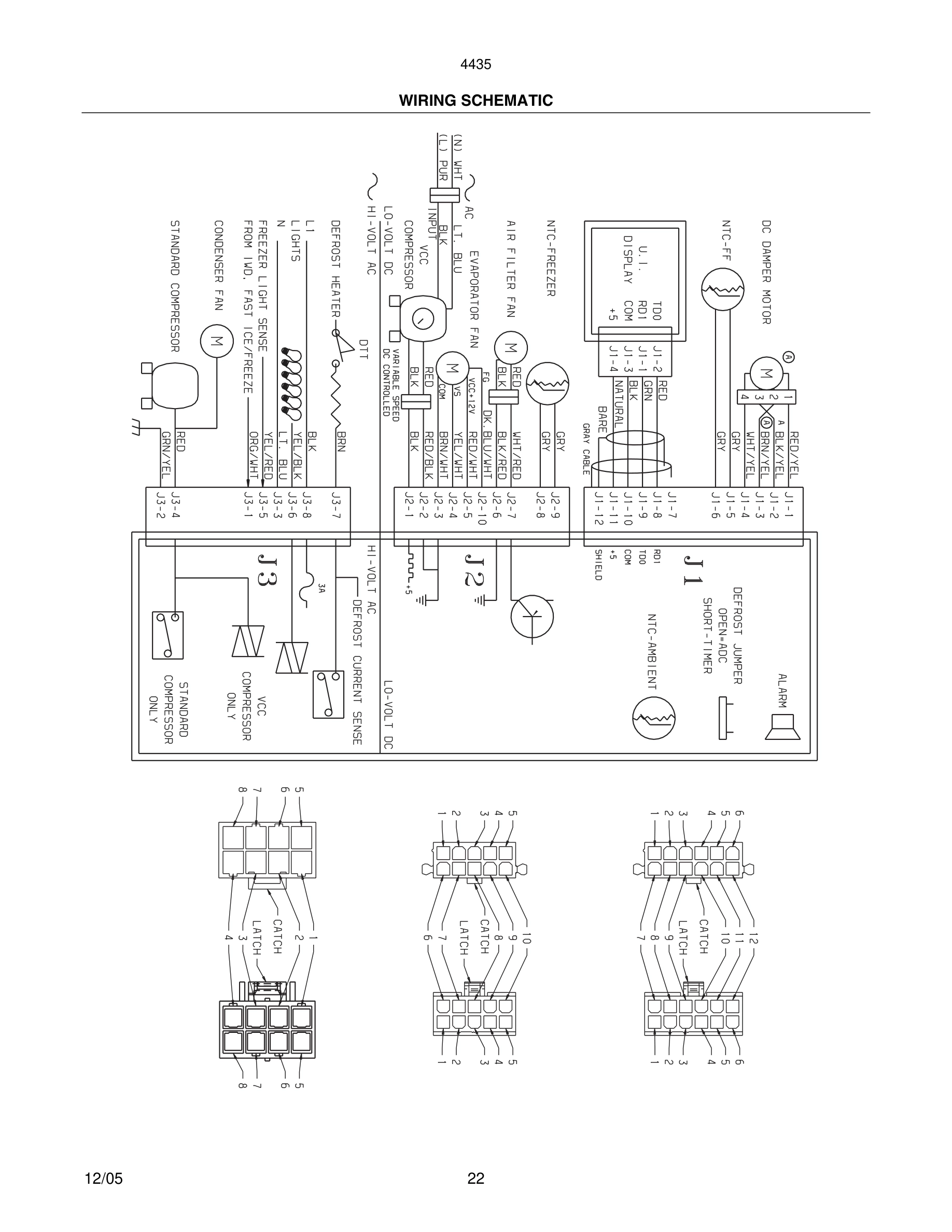 22 - WIRING SCHEMATIC