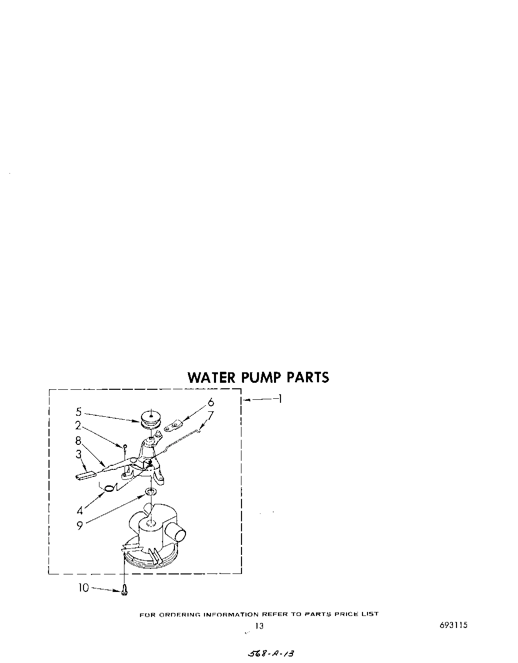 10 - WATER PUMP