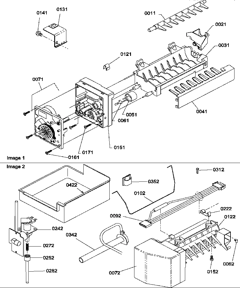 05 - ICE MAKER ASSY AND PARTS