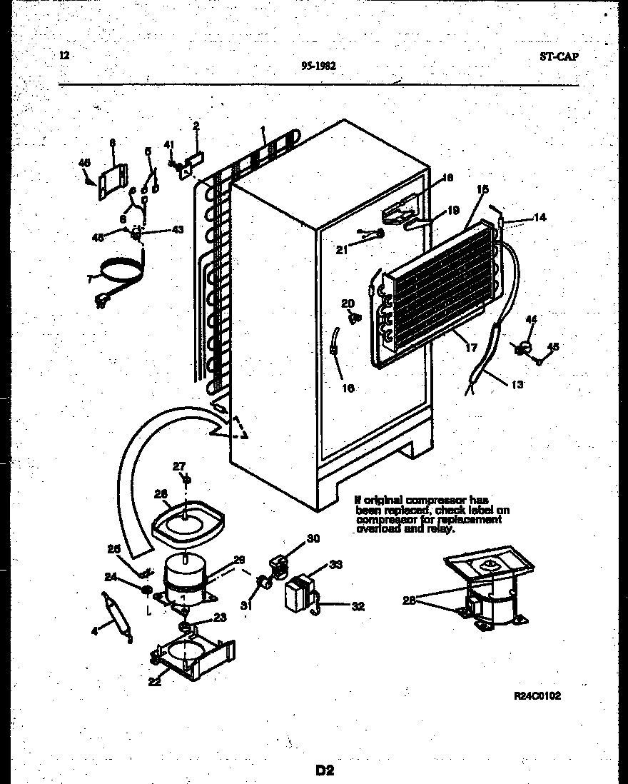 07 - SYSTEM AND AUTOMATIC DEFROST PARTS