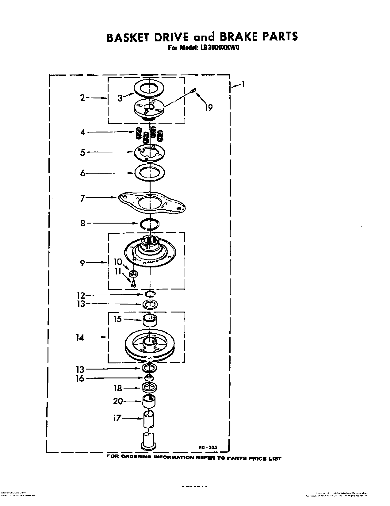 07 - BASKET DRIVE AND BRAKE