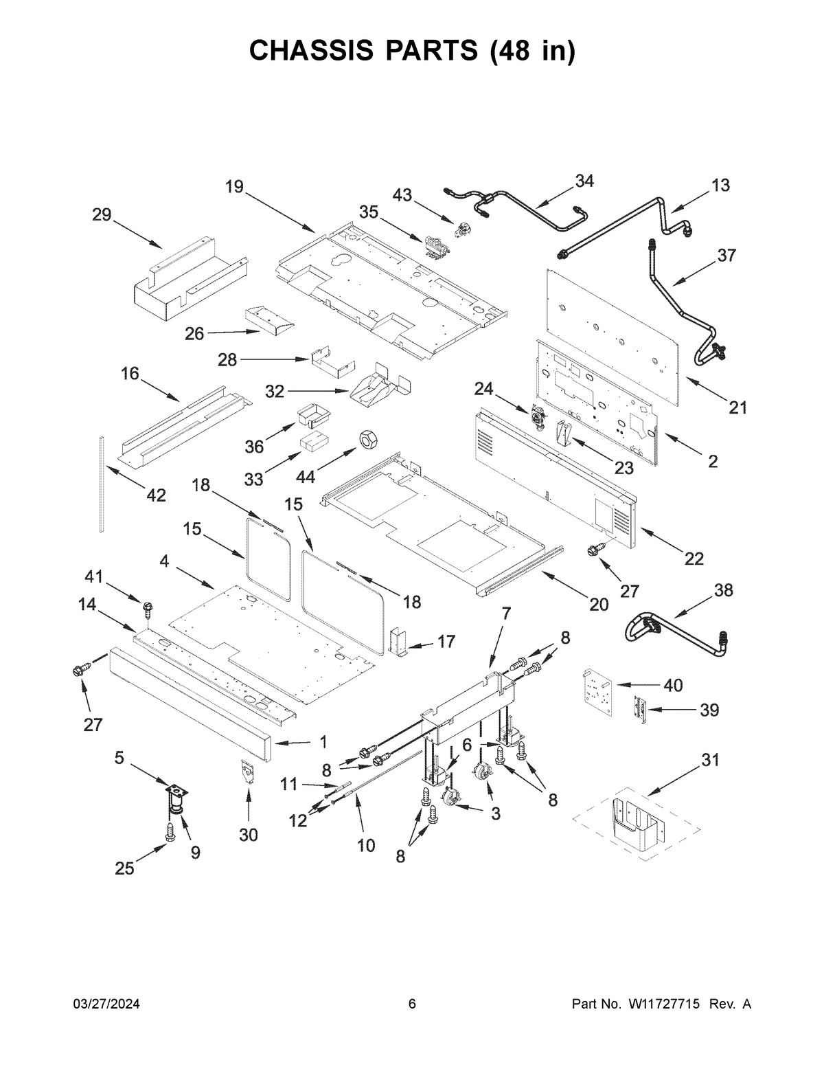 04 - CHASSIS PARTS (48 IN)