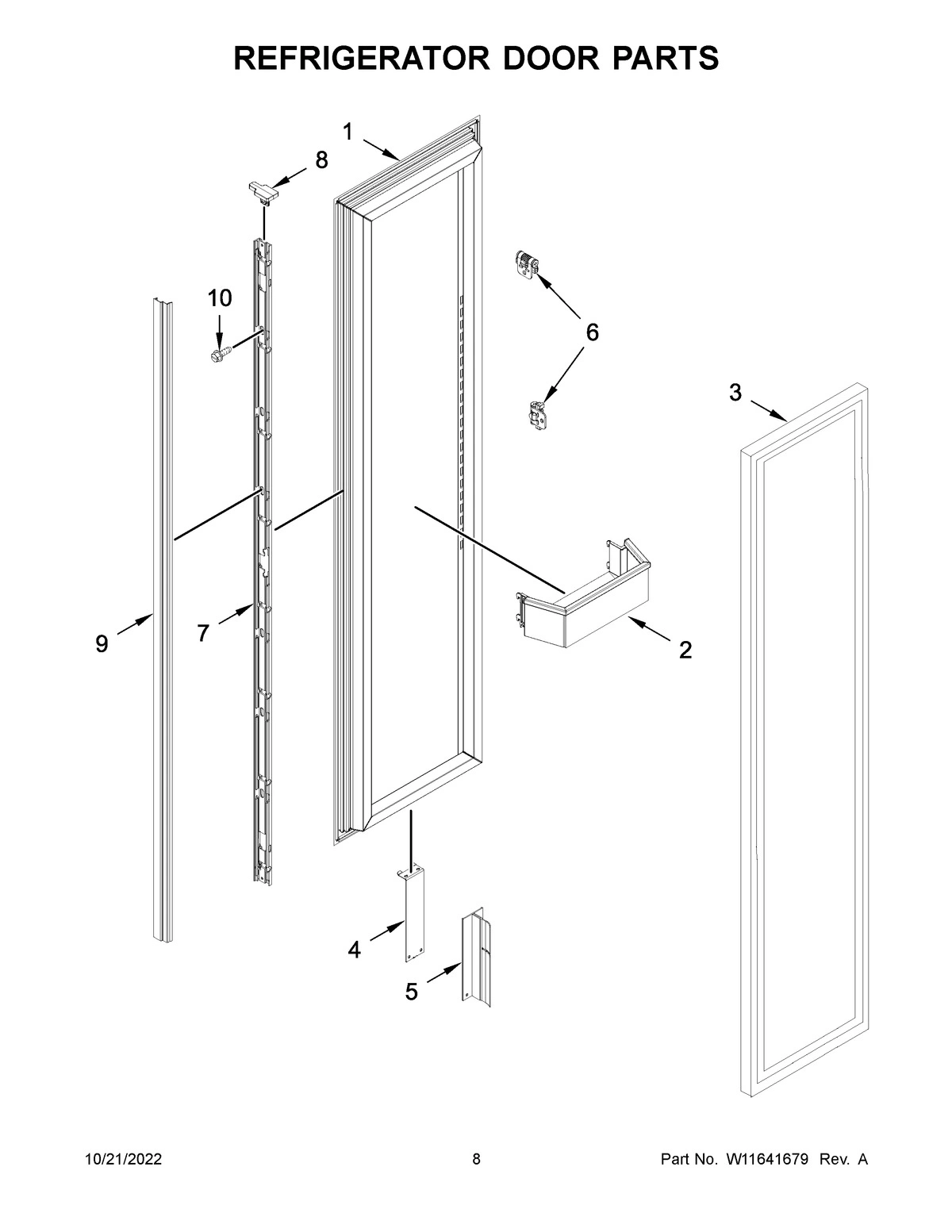 05 - REFRIGERATOR DOOR PARTS