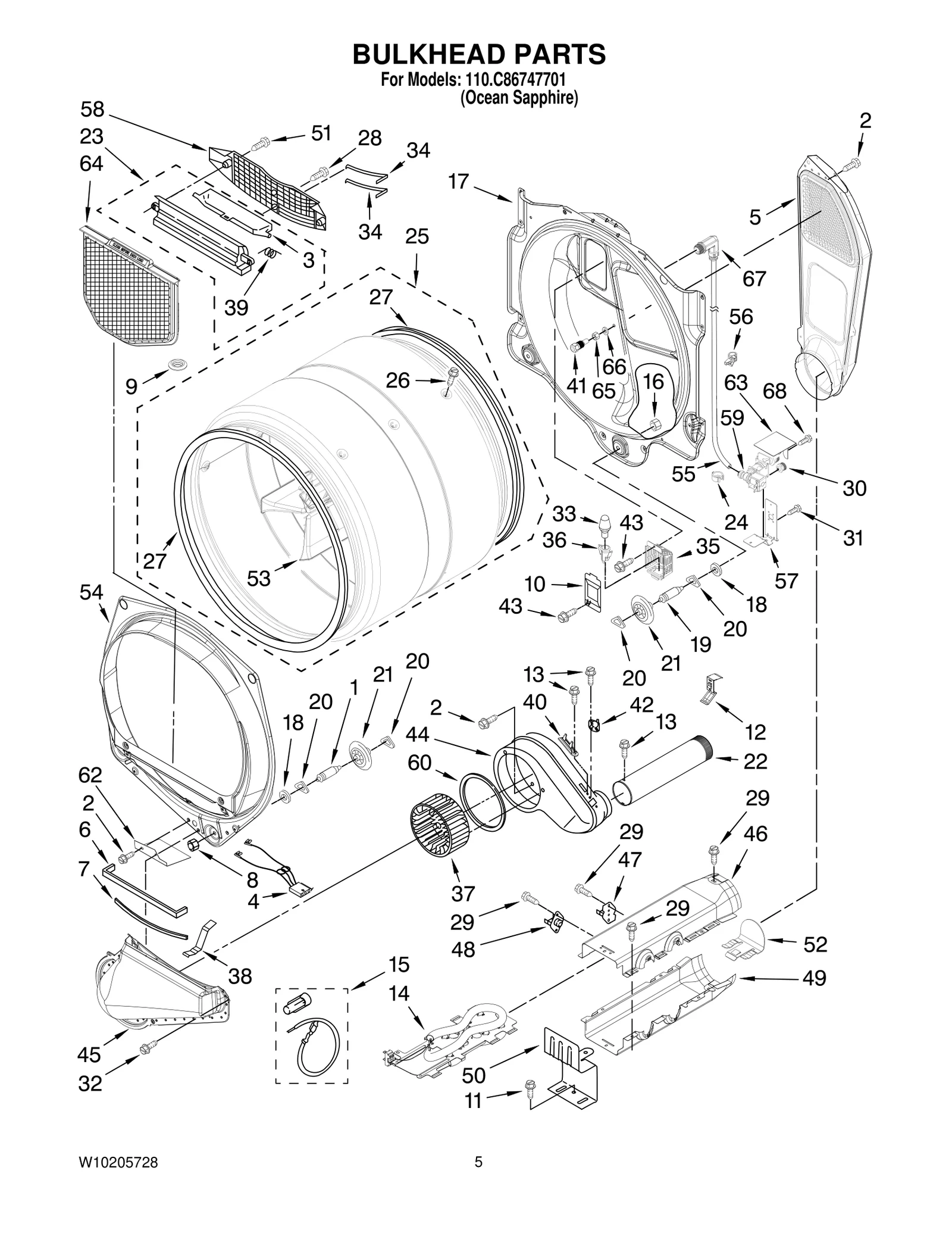 BULKHEAD PARTS