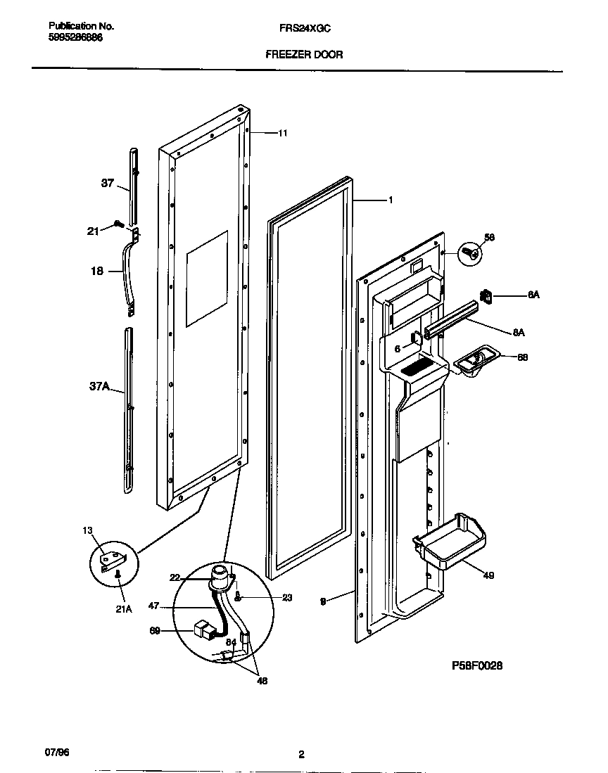 02 - FREEZER DOOR
