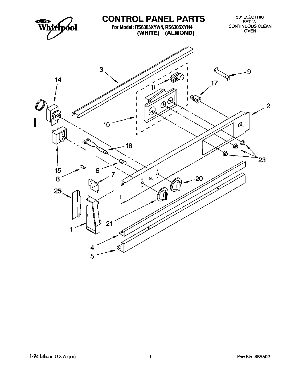 01 - CONTROL PANEL, LITERATURE