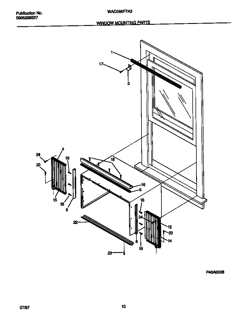 06 - WINDOW MOUNTING PARTS