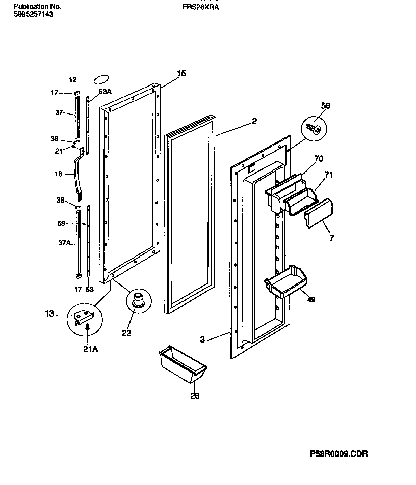 03 - REFRIGERATOR DOOR SECTION