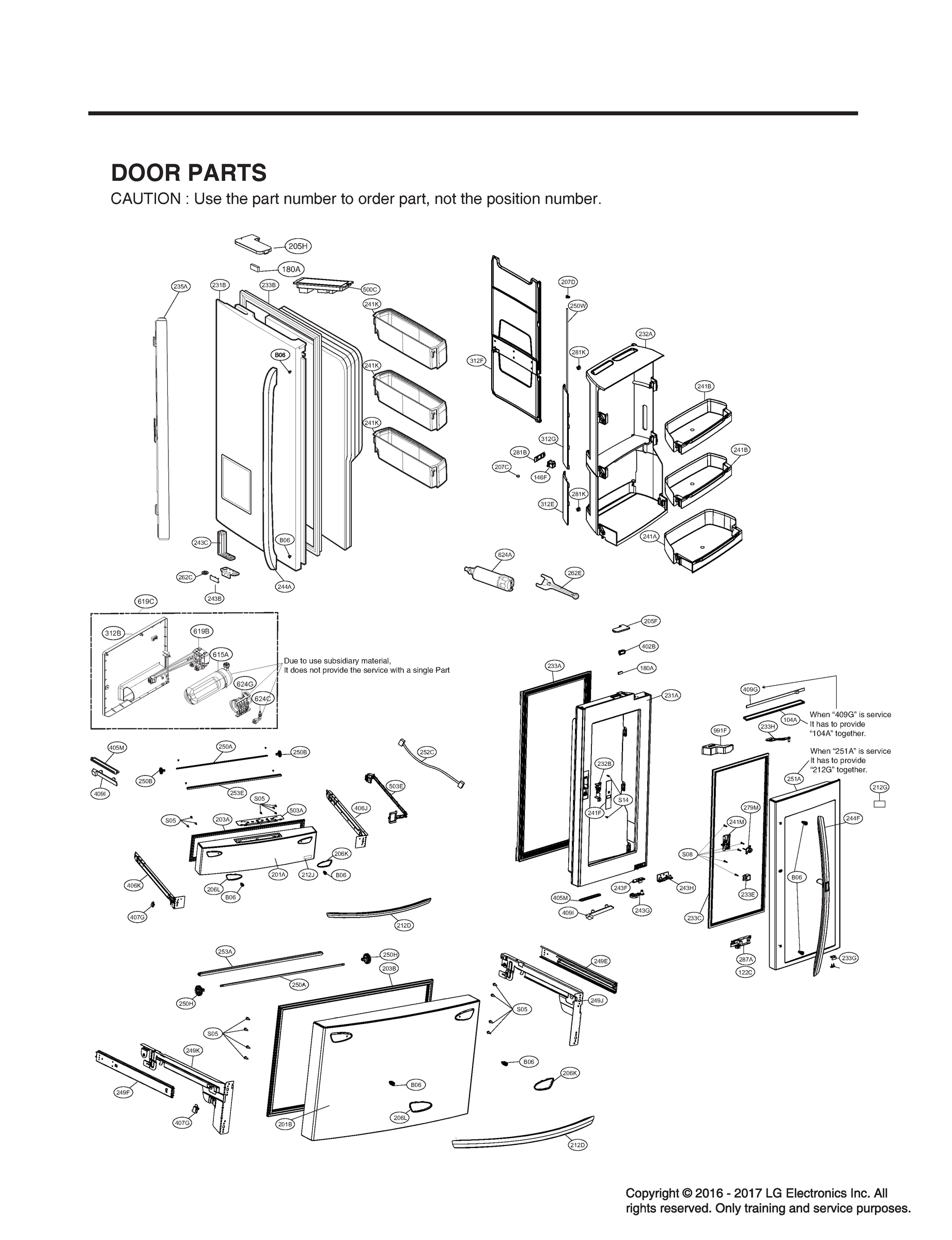 DOOR PARTS