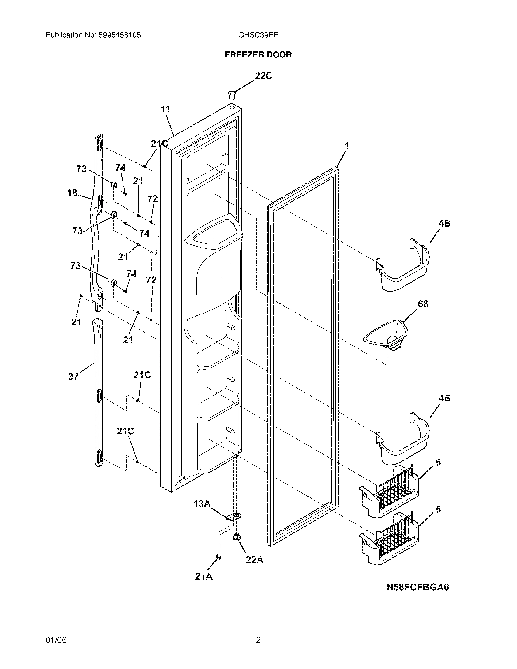 03 - FREEZER DOOR