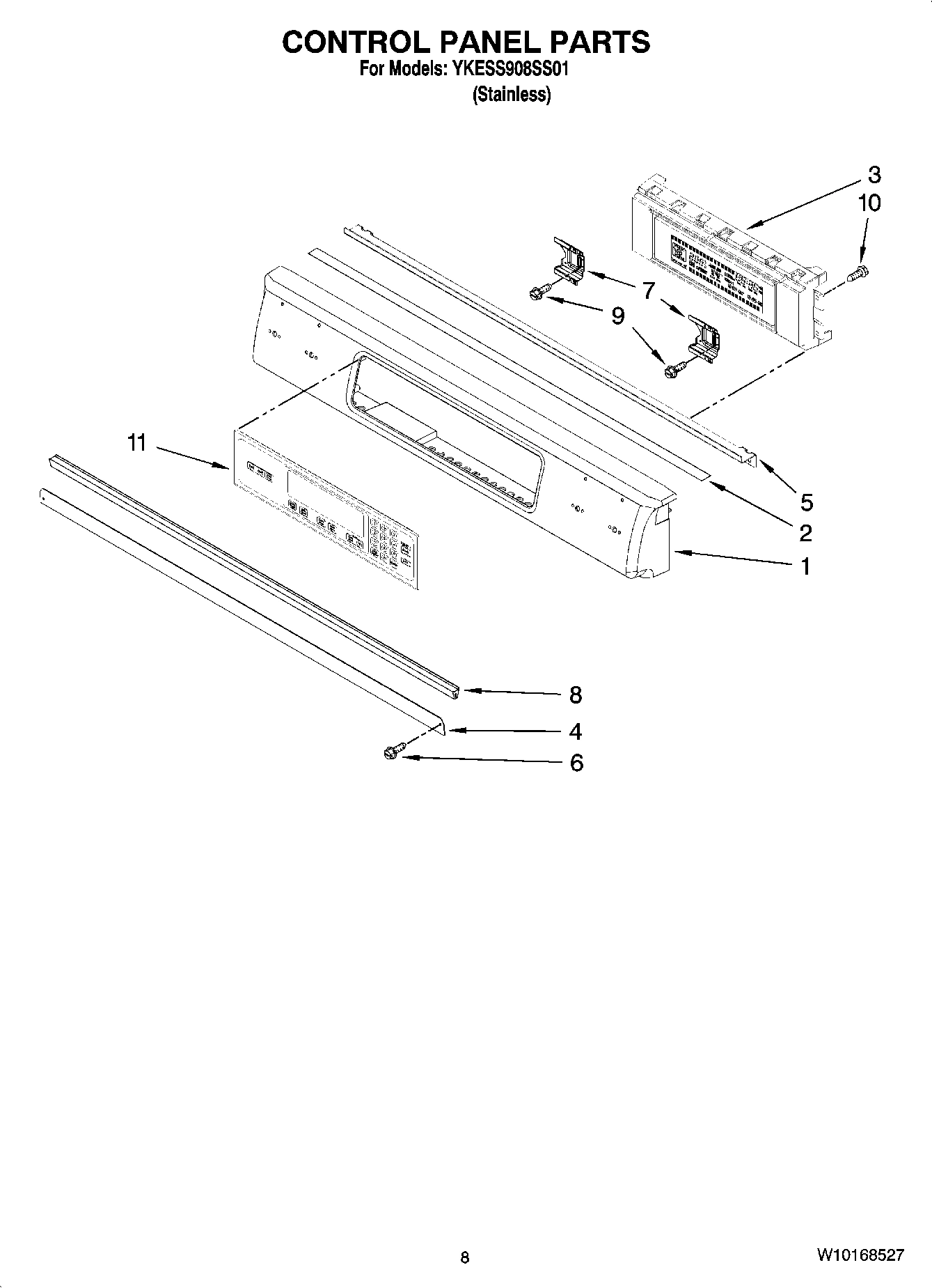 05 - CONTROL PANEL PARTS