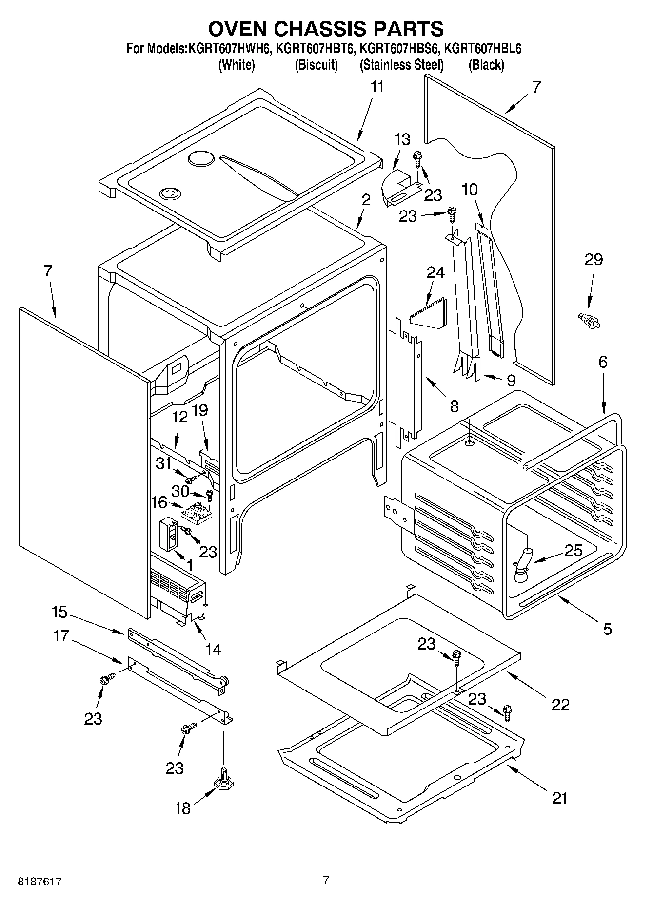 05 - OVEN CHASSIS