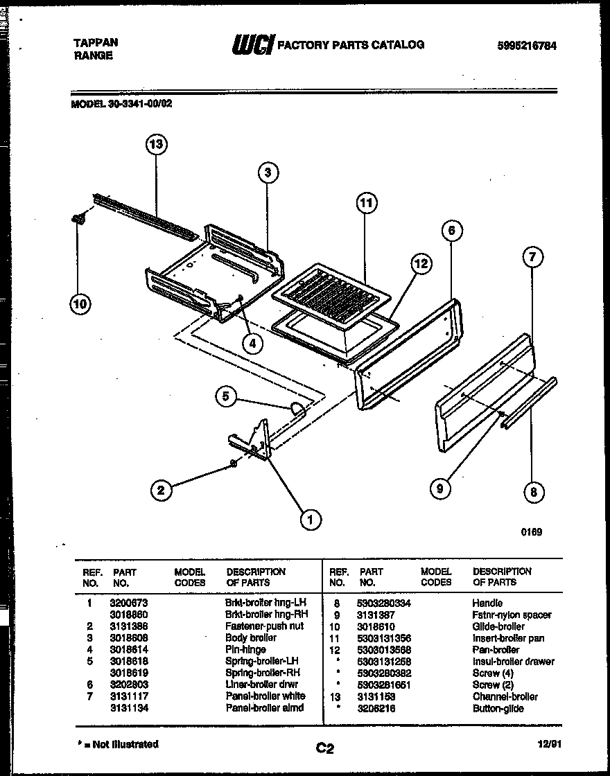 05 - BROILER DRAWER PARTS
