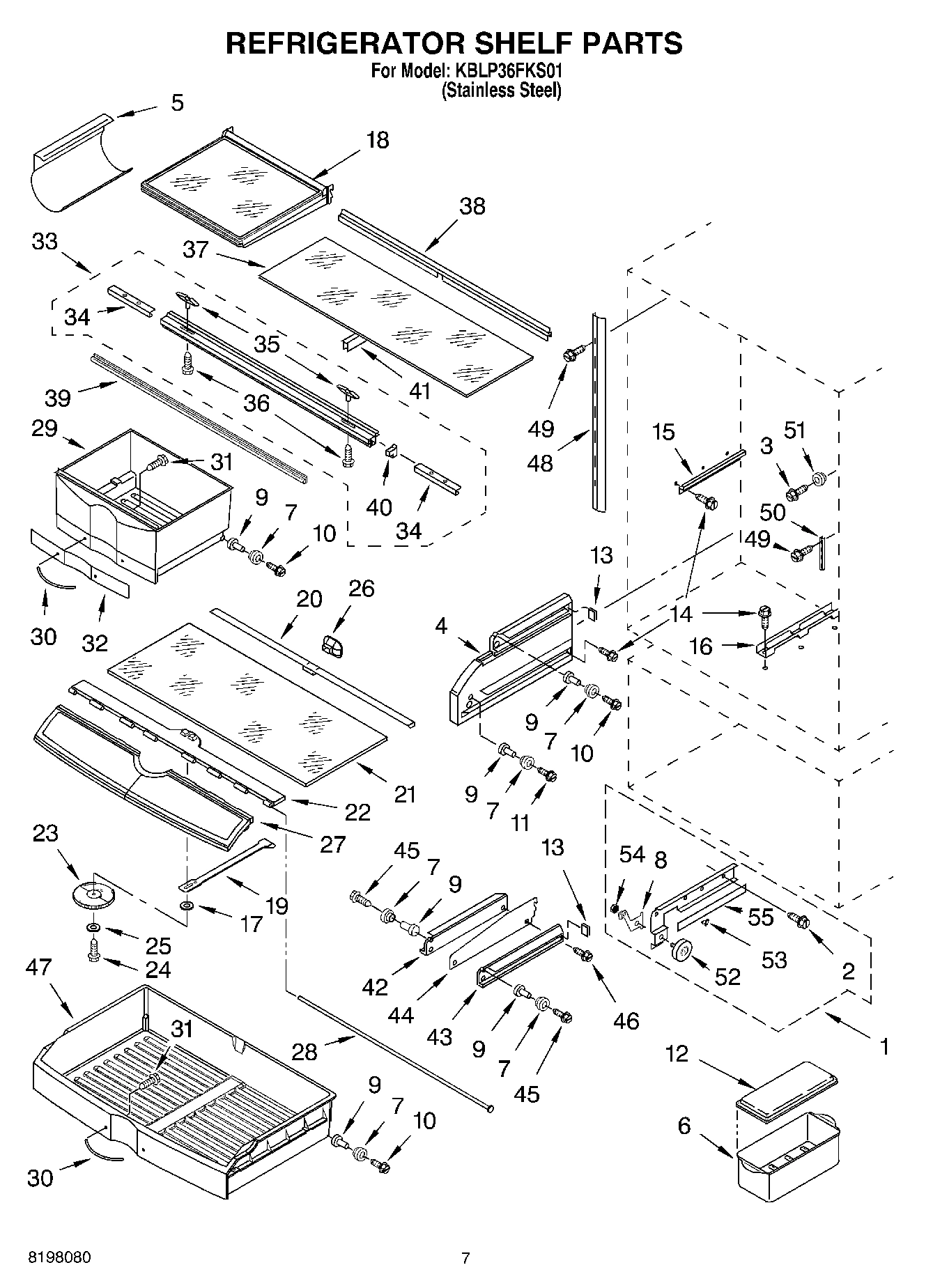 05 - REFRIGERATOR SHELF