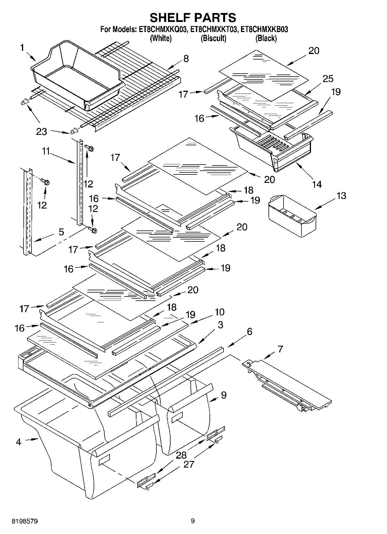 05 - SHELF PARTS