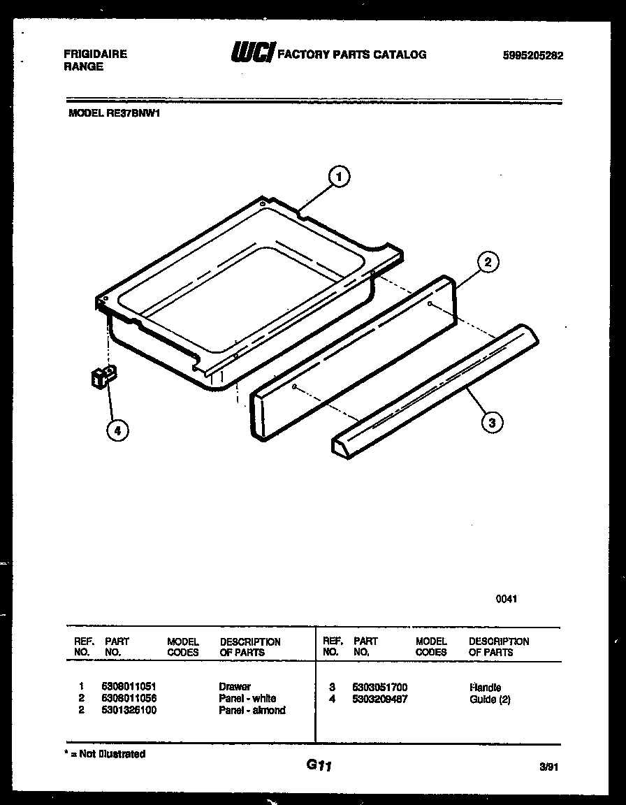 07 - DRAWER PARTS