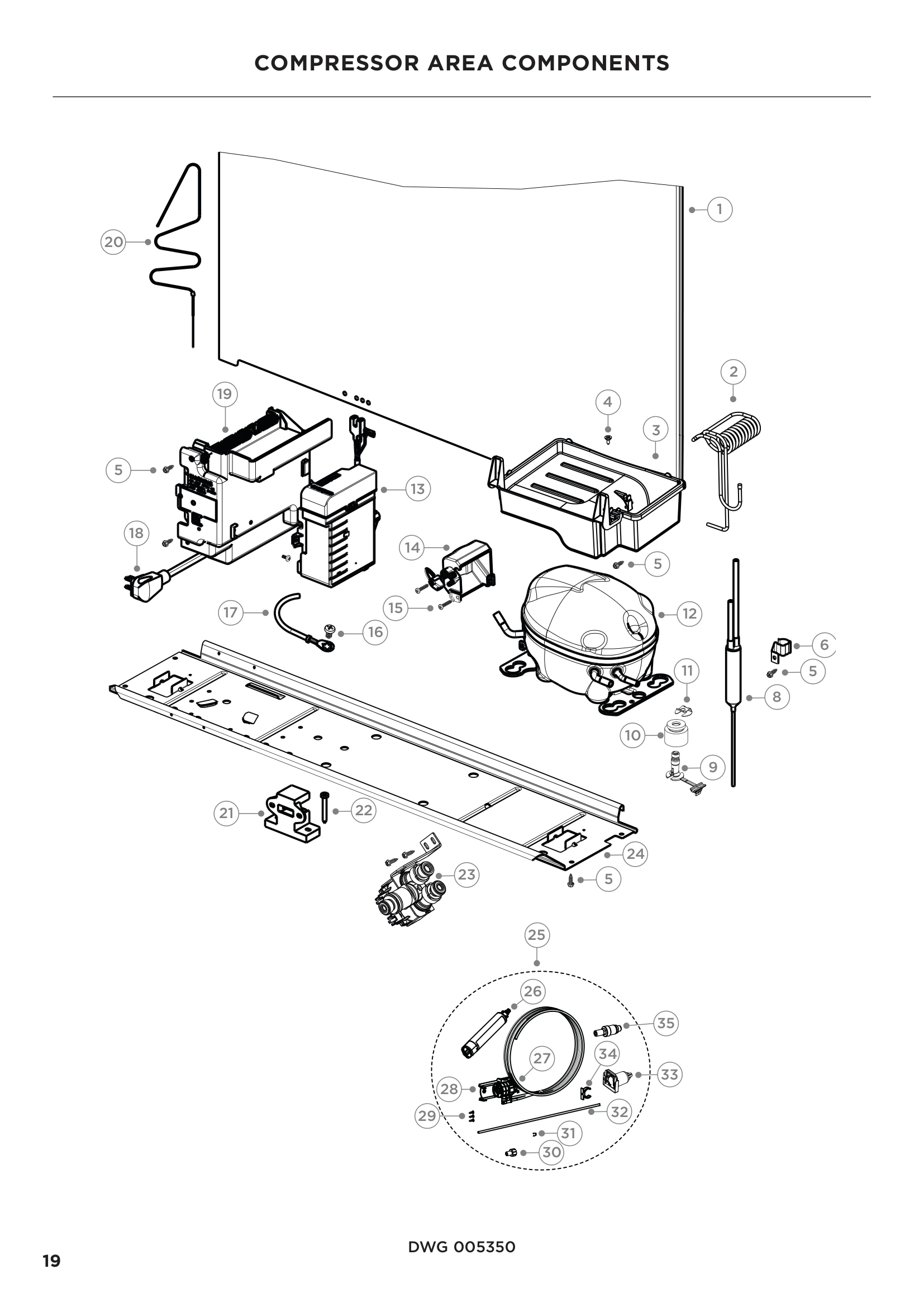 COMPRESSOR AREA COMPONENTS