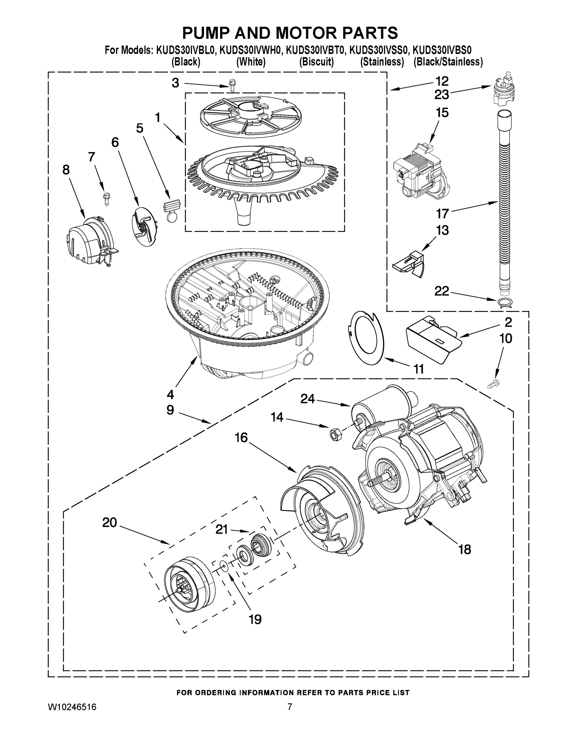 06 - PUMP AND MOTOR PARTS