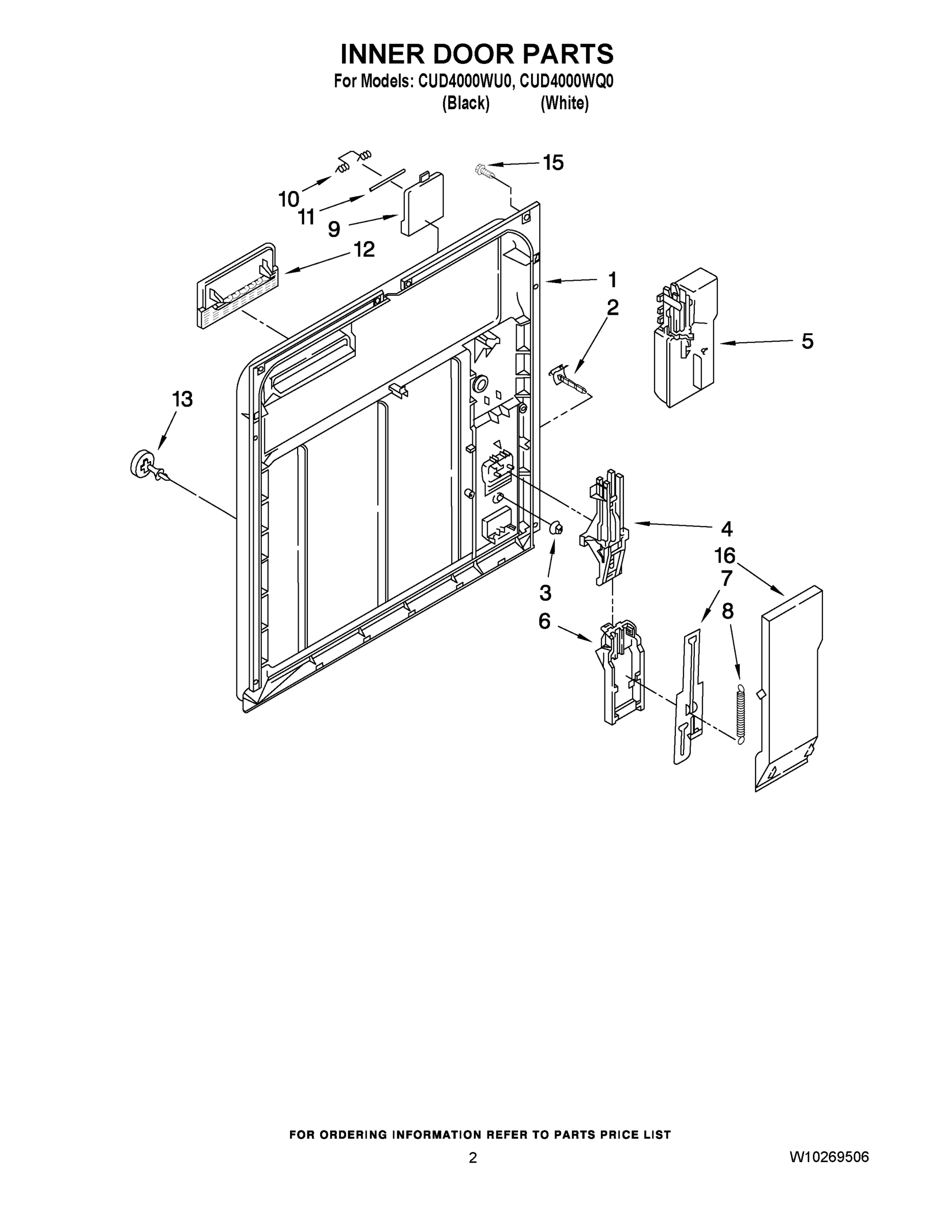 02 - INNER DOOR PARTS