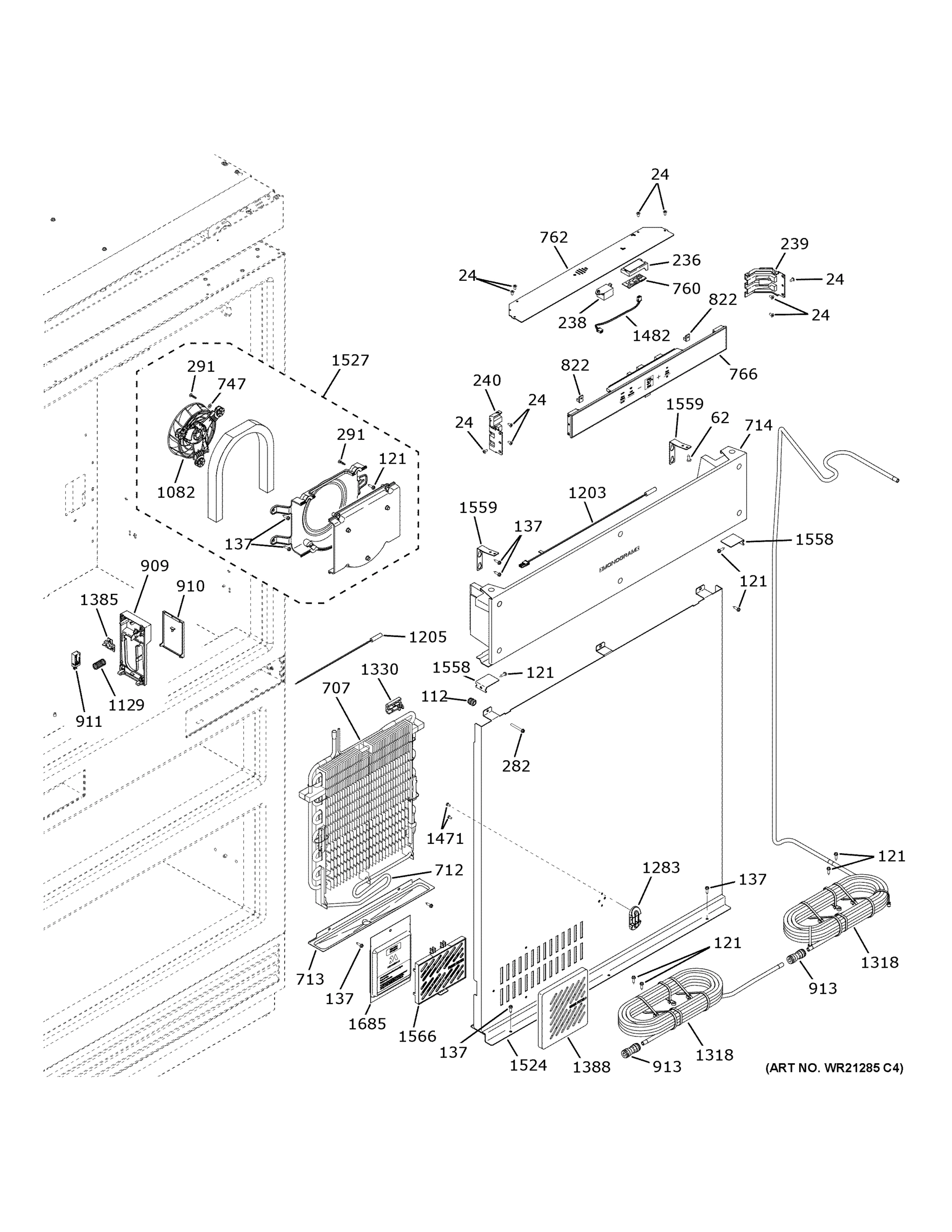 REFRIGERATOR SECTION