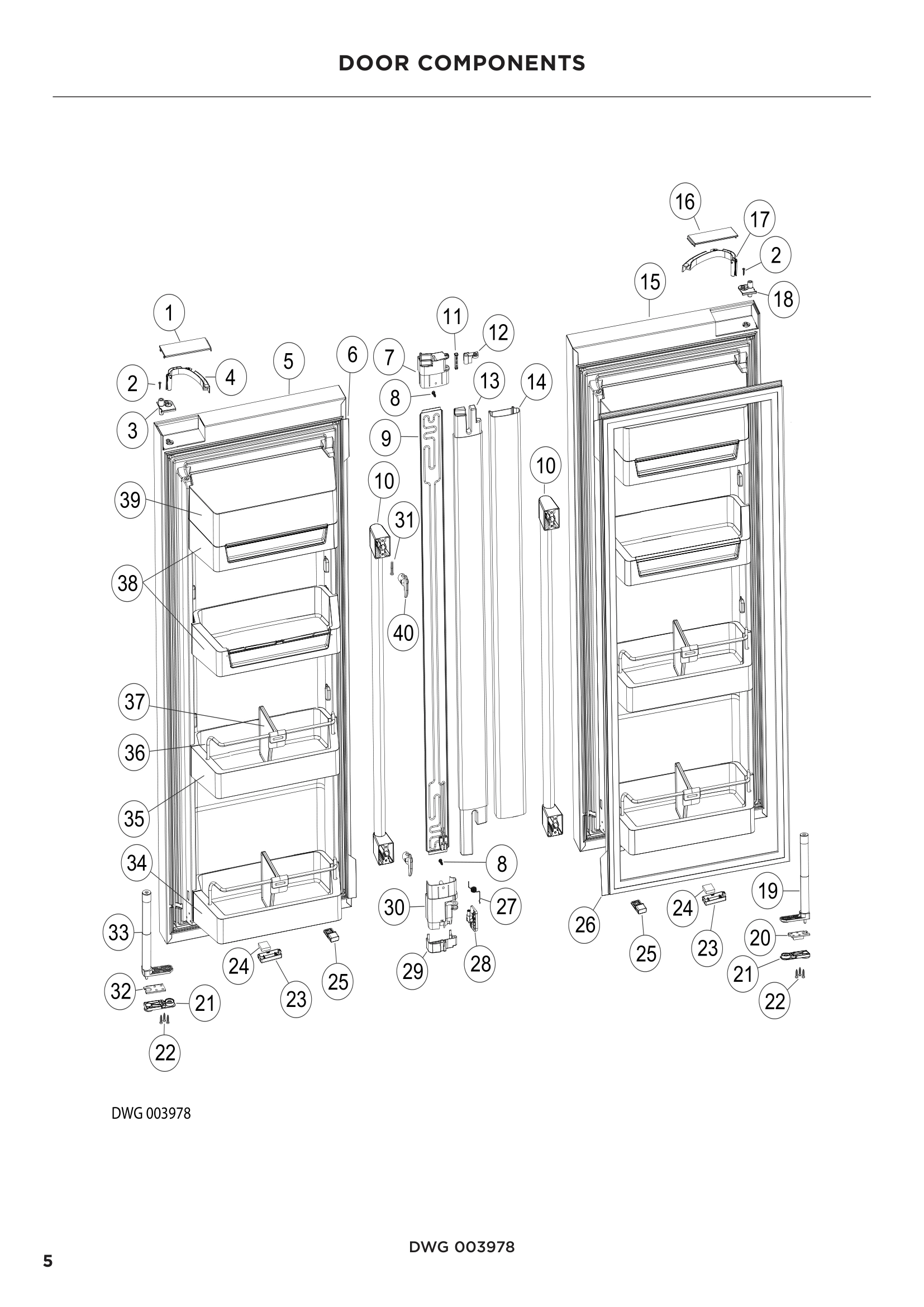 DOOR COMPONENTS
