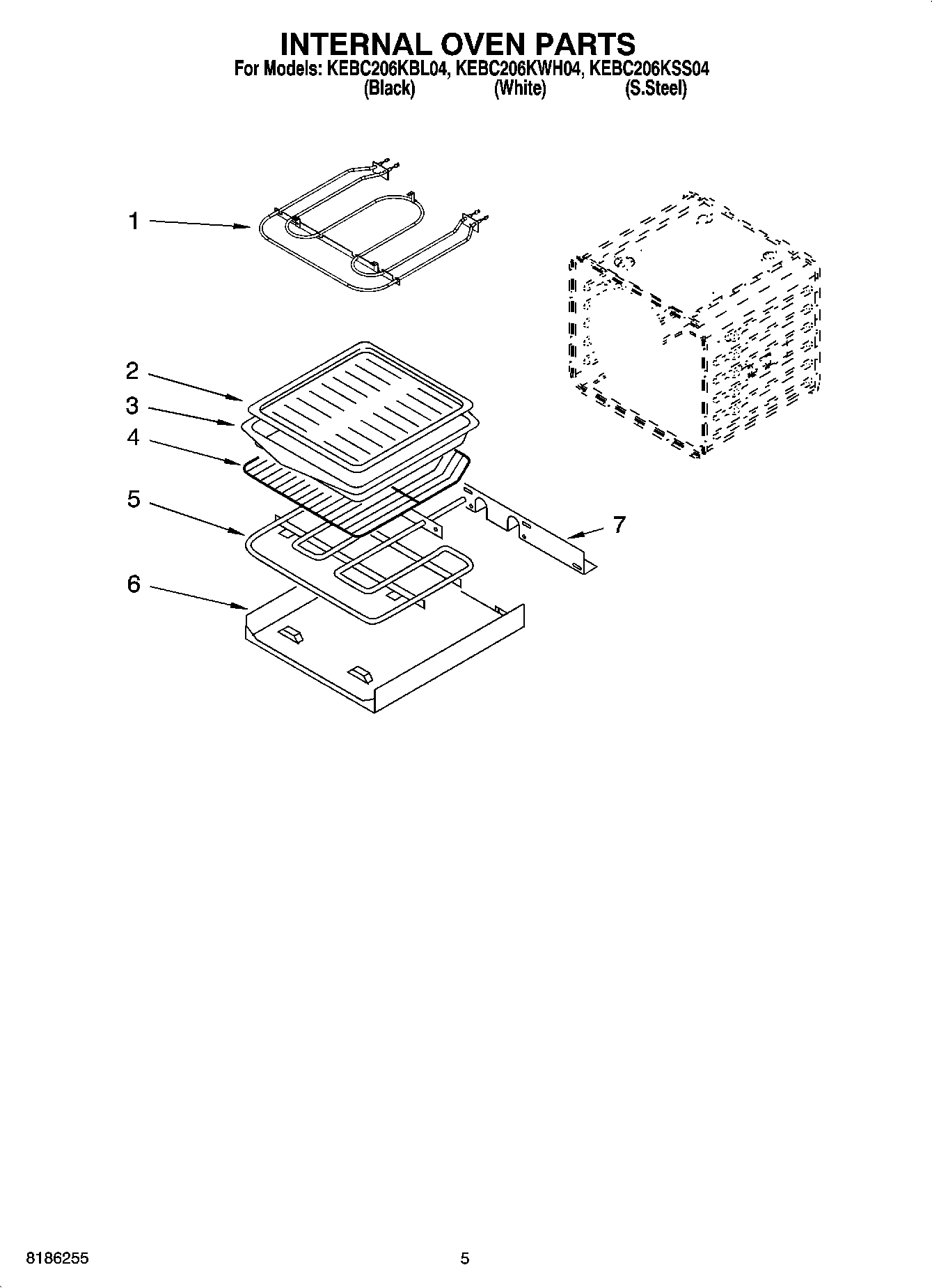 04 - INTERNAL OVEN PARTS