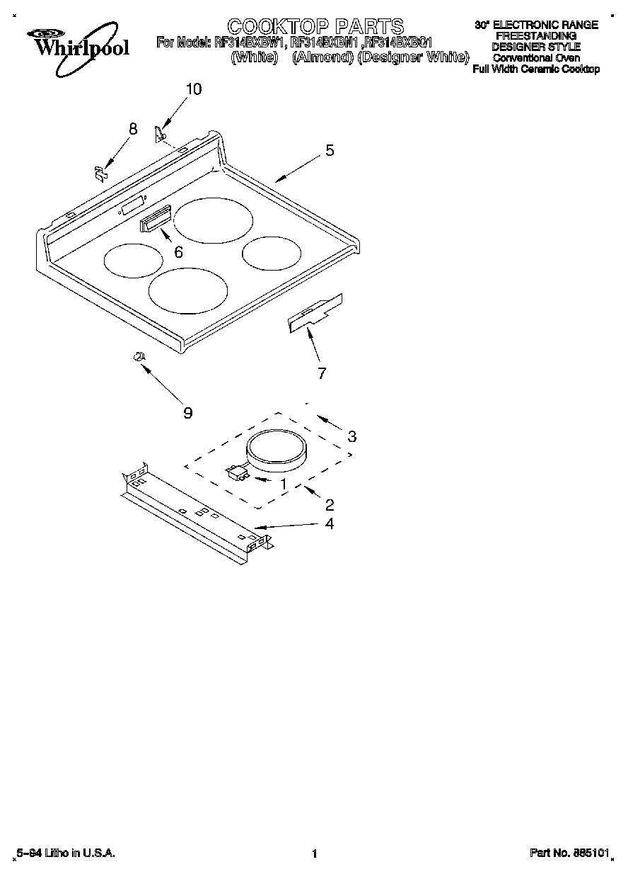 01 - COOKTOP, LITERATURE