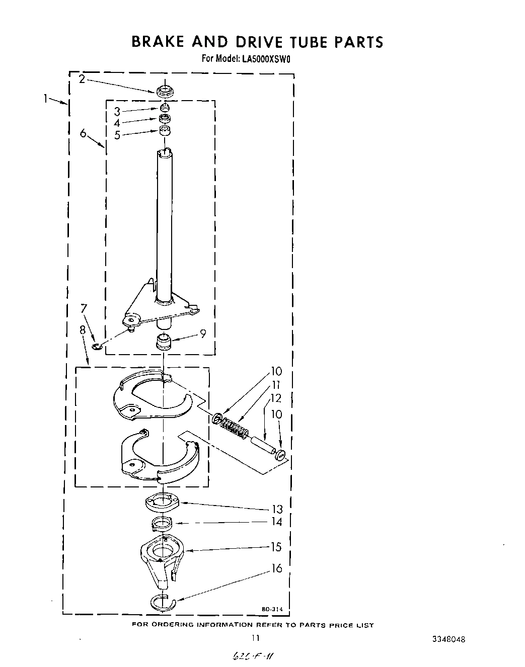 09 - BRAKE AND DRIVE TUBE