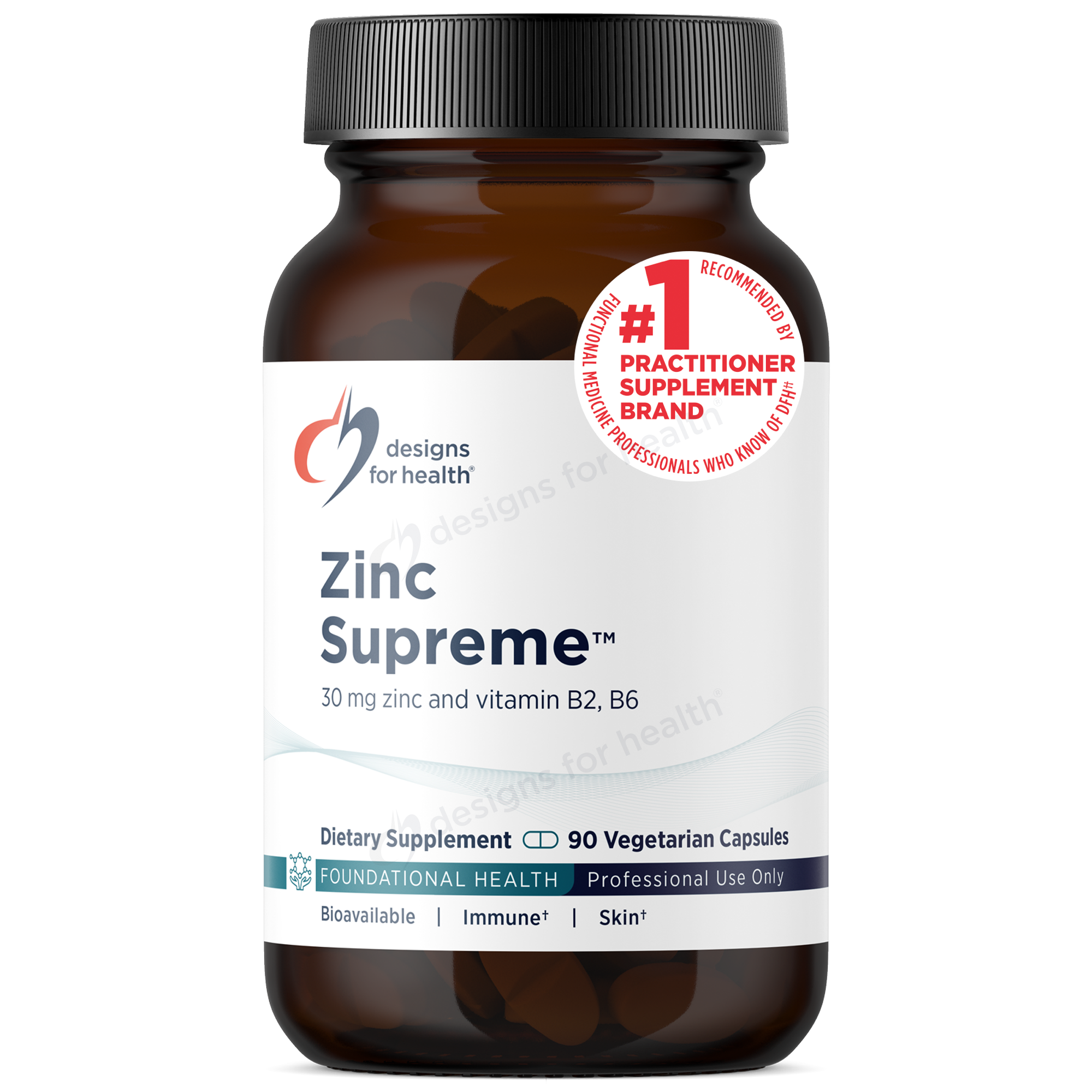Zinc Supreme Designs for Health supplement