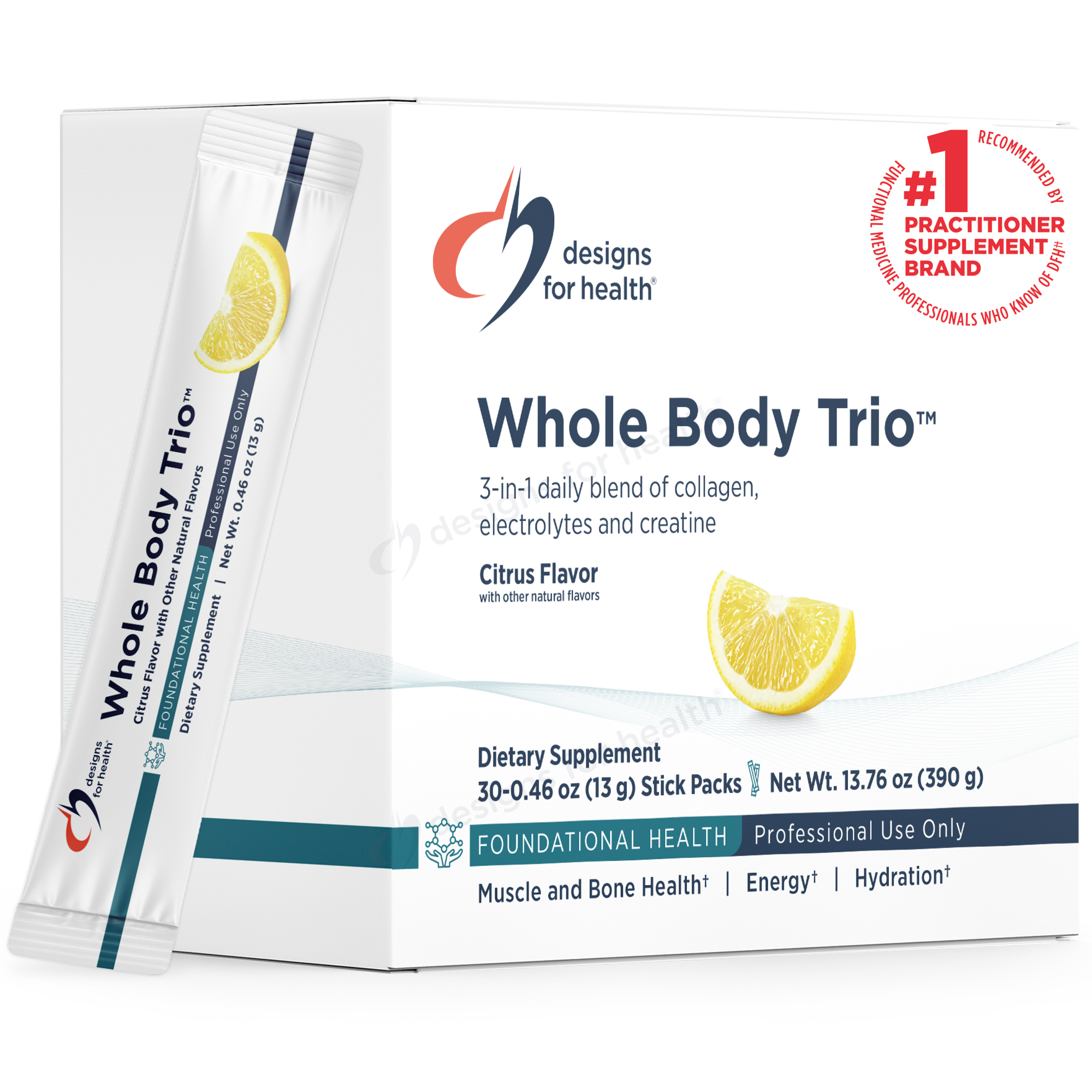 Whole Body Trio Designs for Health supplement