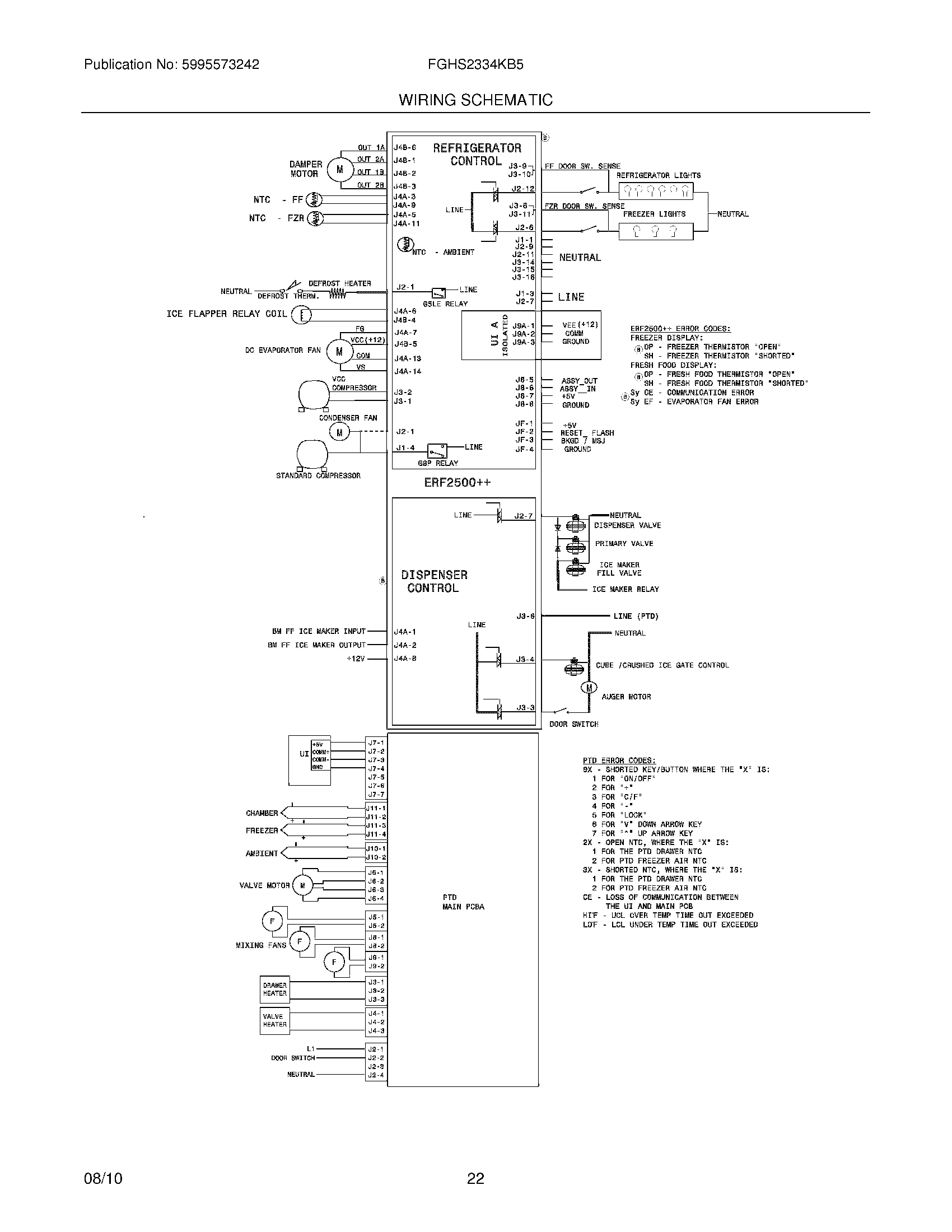 22 - WIRING SCHEMATIC