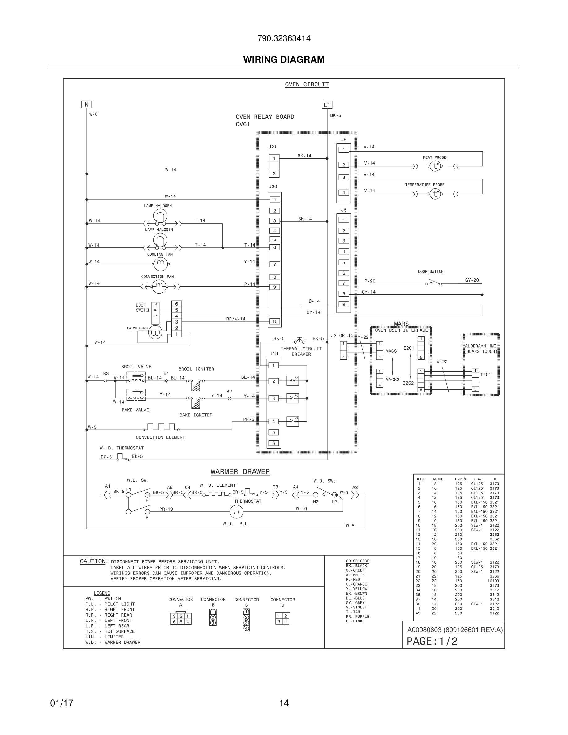 14 - WIRING DIAGRAM