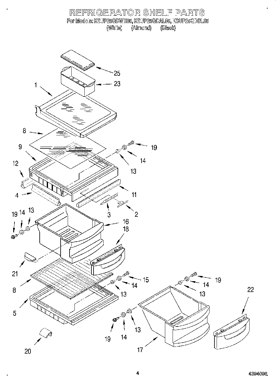 03 - REFRIGERATOR SHELF