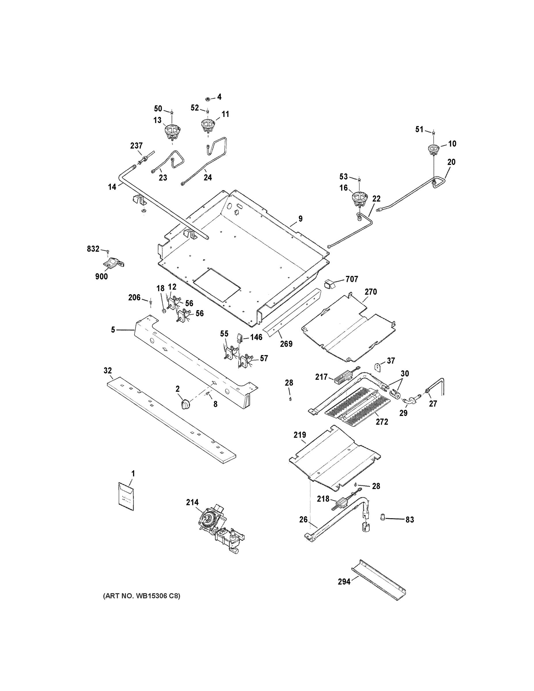 GAS & BURNER PARTS