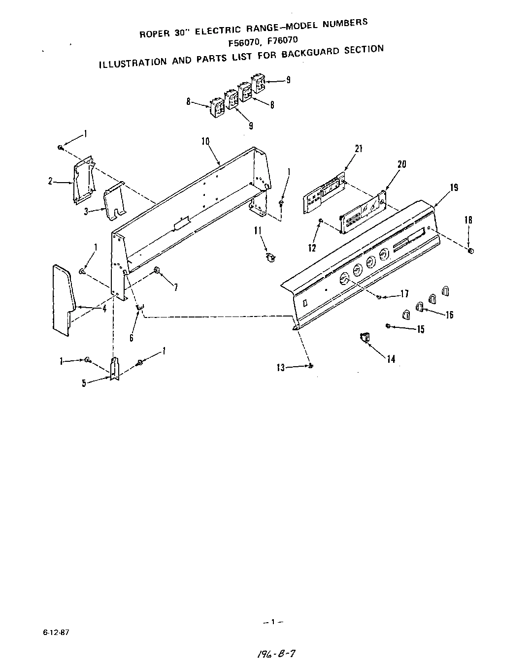02 - BACKGUARD , LIT/OPTIONAL