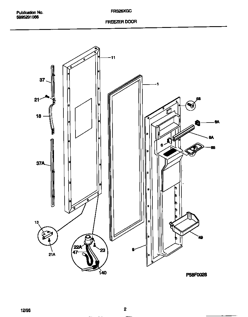 02 - FREEZER DOOR