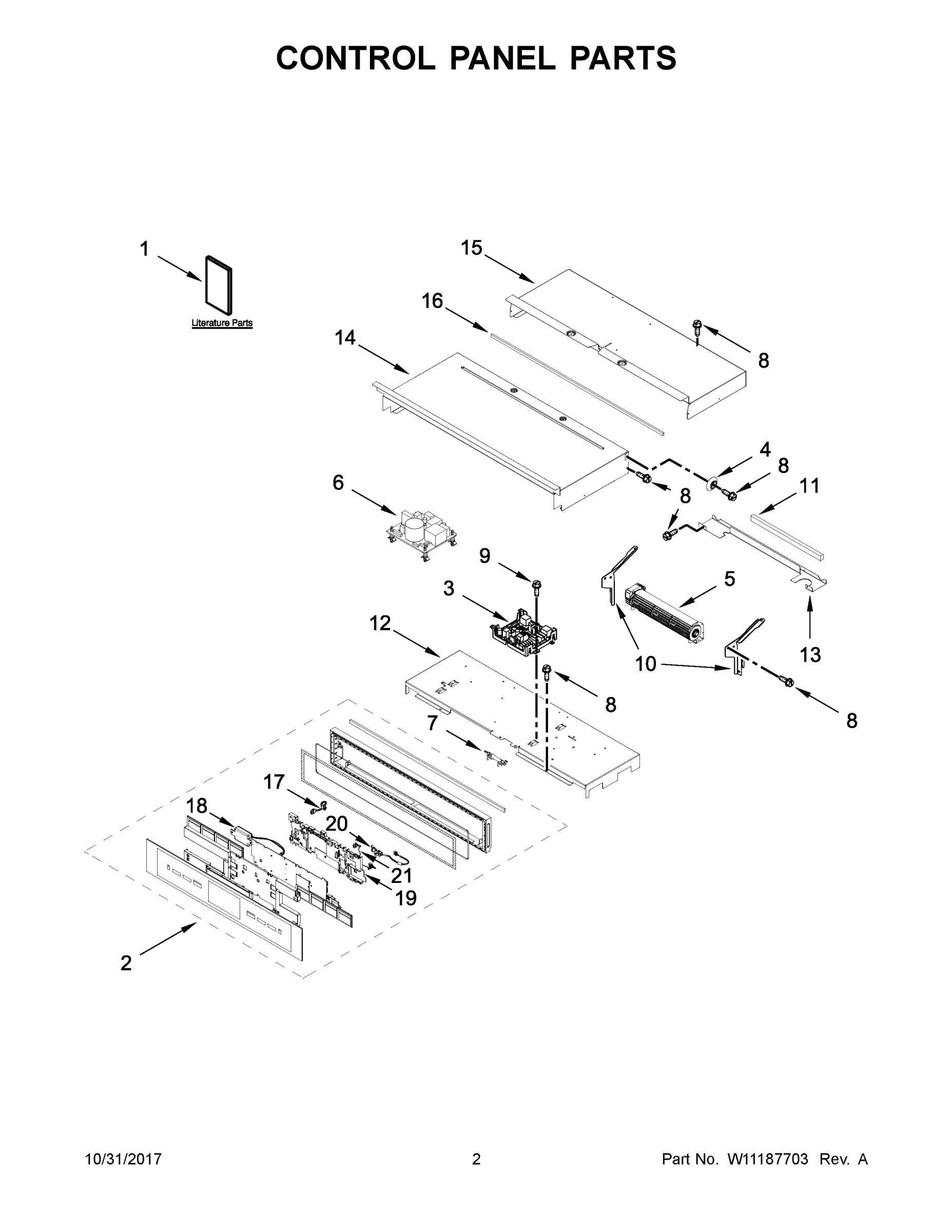 02 - CONTROL PANEL PARTS