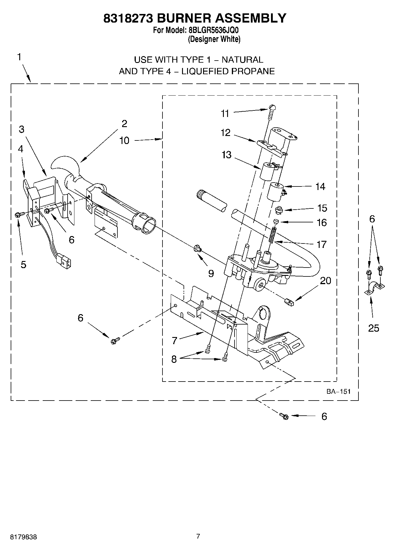 04 - 8318273 BURNER