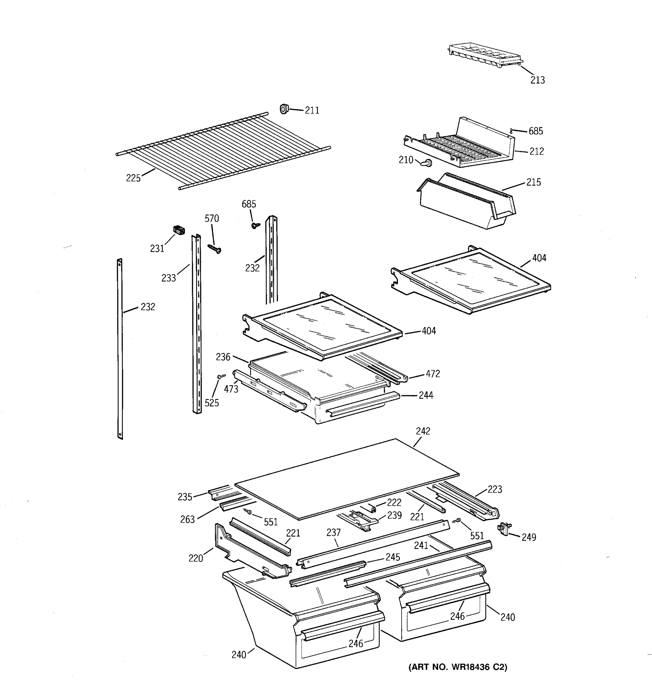 SHELF PARTS