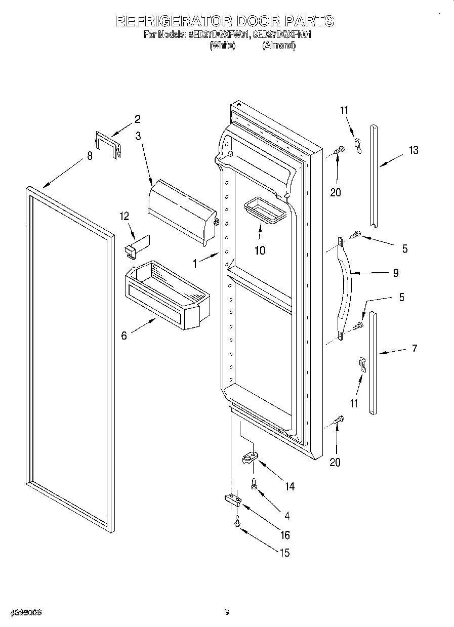 06 - REFRIGERATOR DOOR