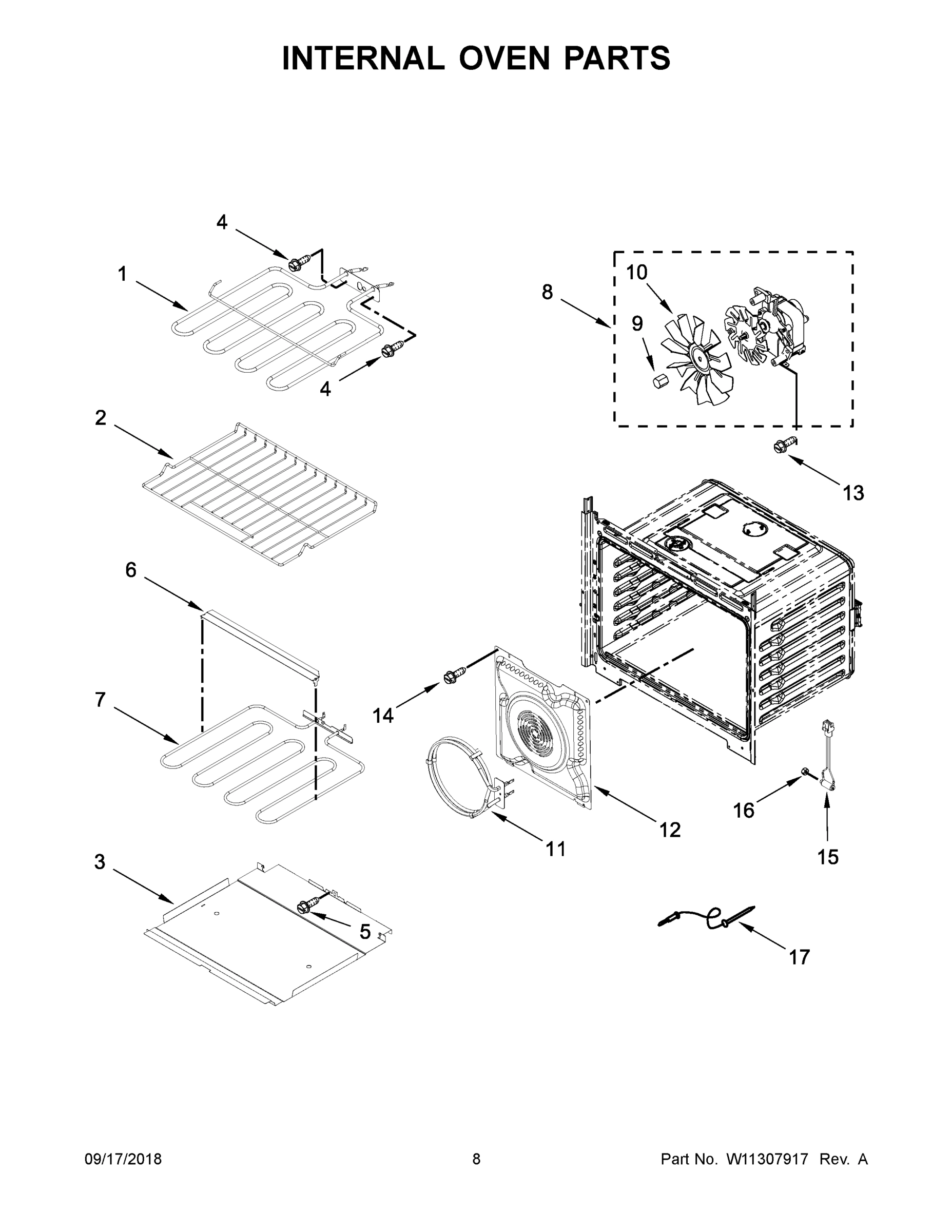 05 - INTERNAL OVEN PARTS