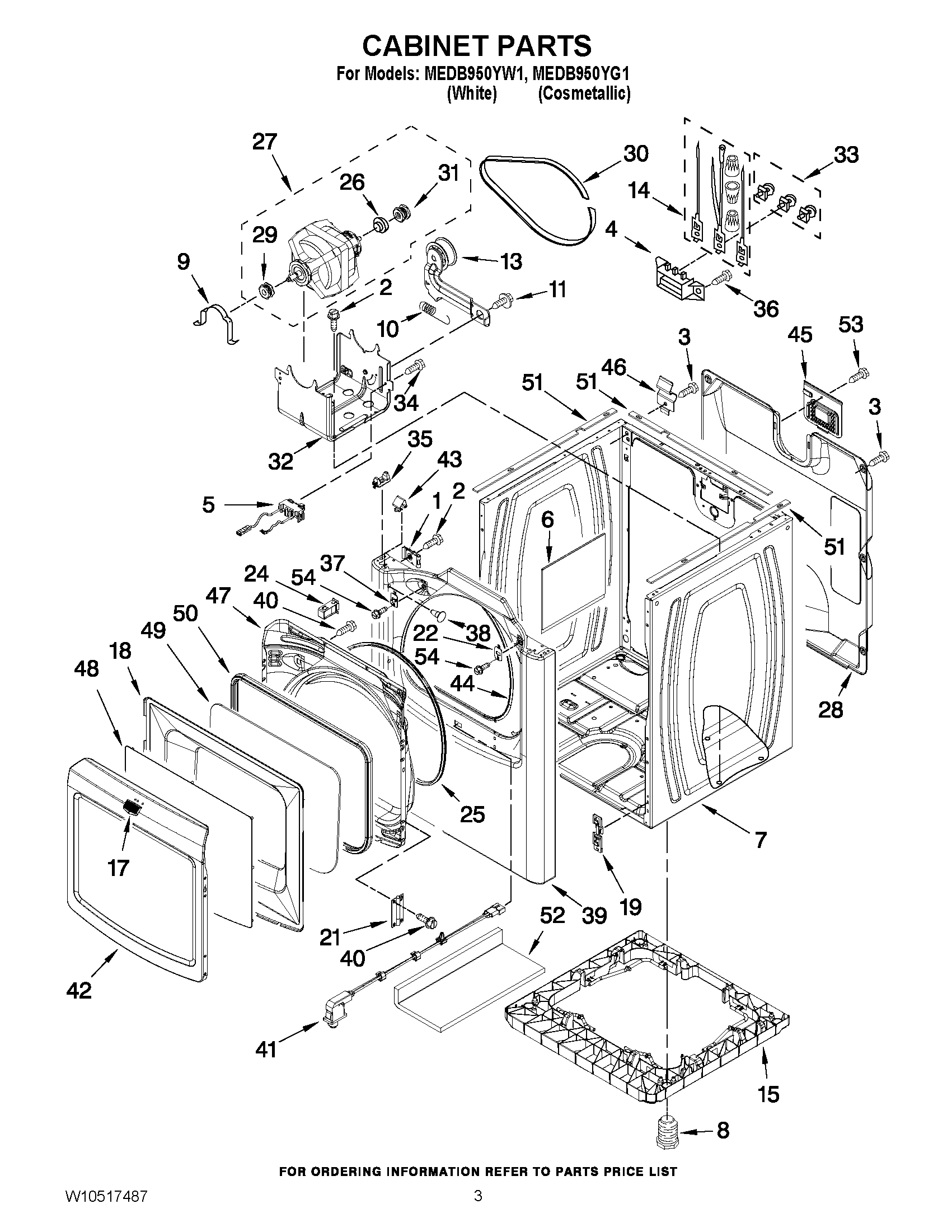 02 - CABINET PARTS