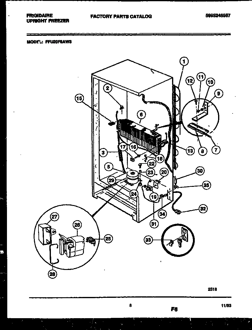 05 - SYSTEM AND AUTOMATIC DEFROST PARTS