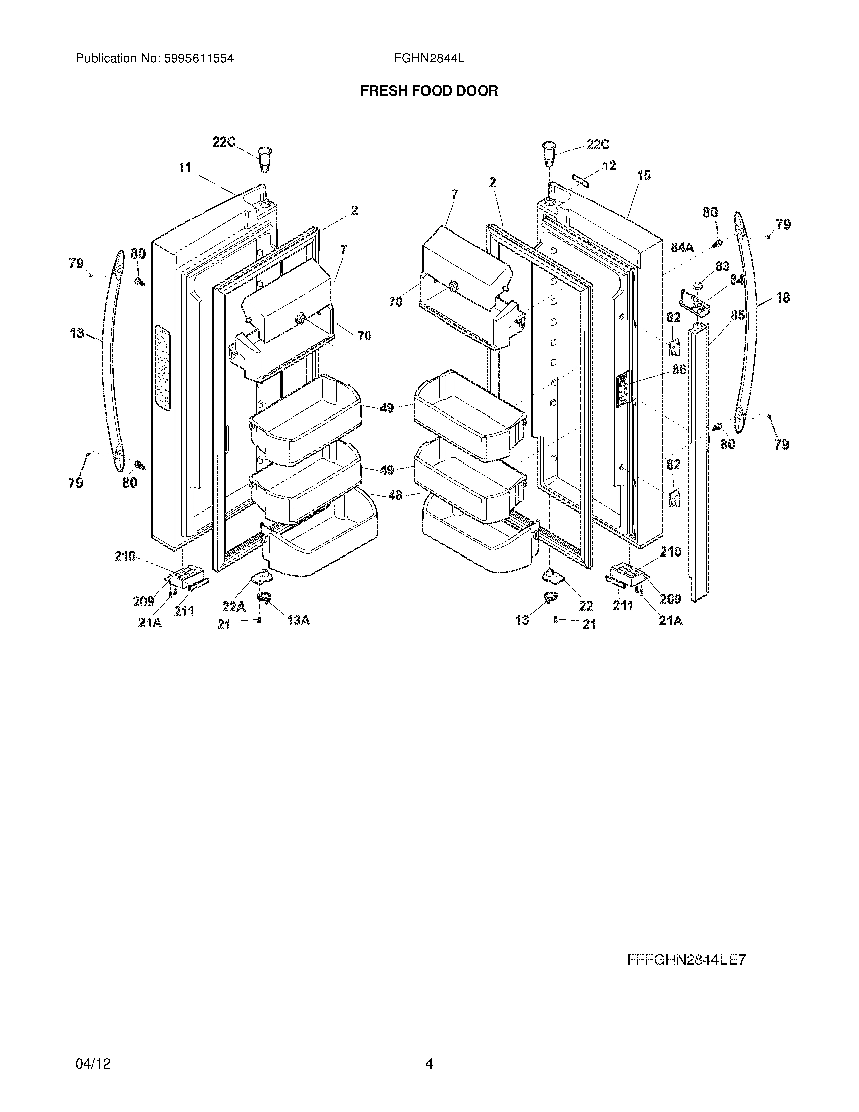 05 - FRESH FOOD DOOR
