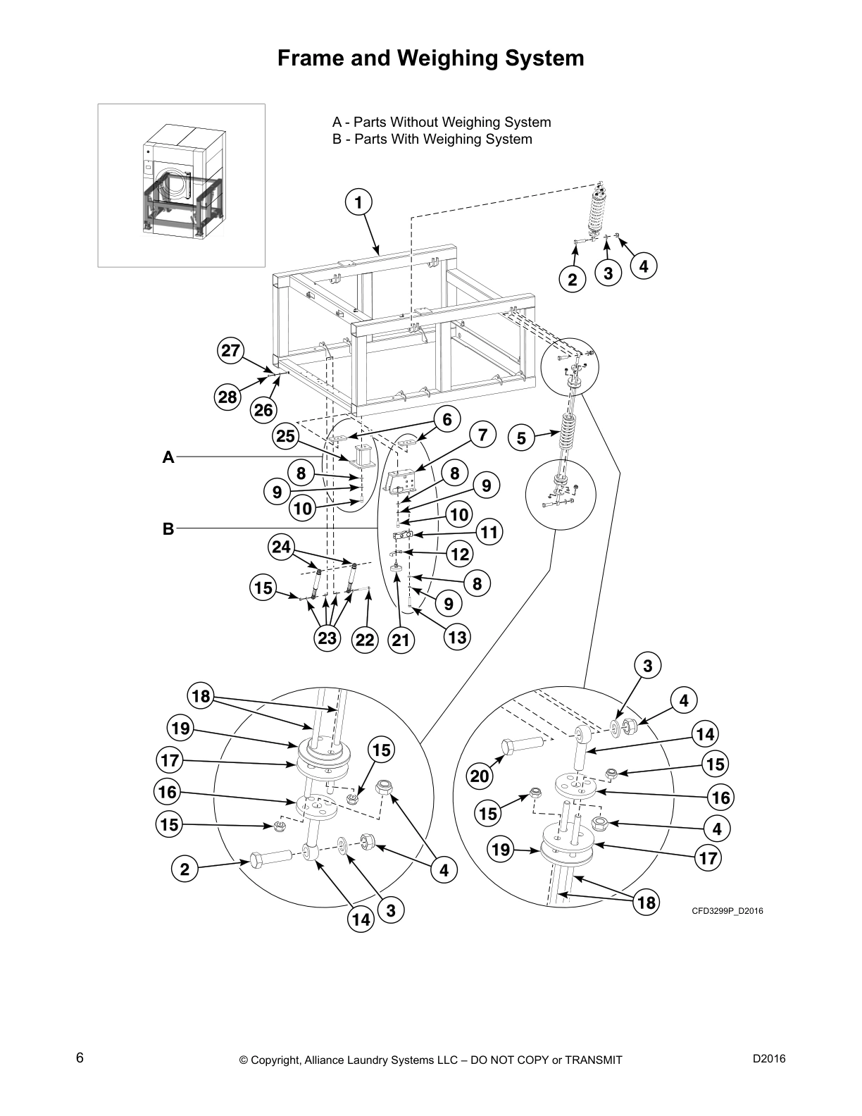 Frame and Weighing System