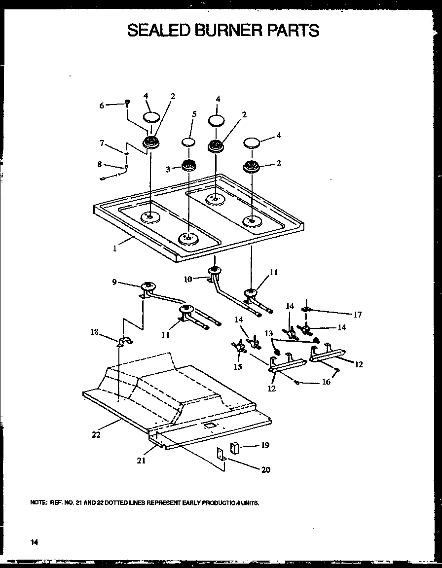 07 - SEALED BURNER PARTS