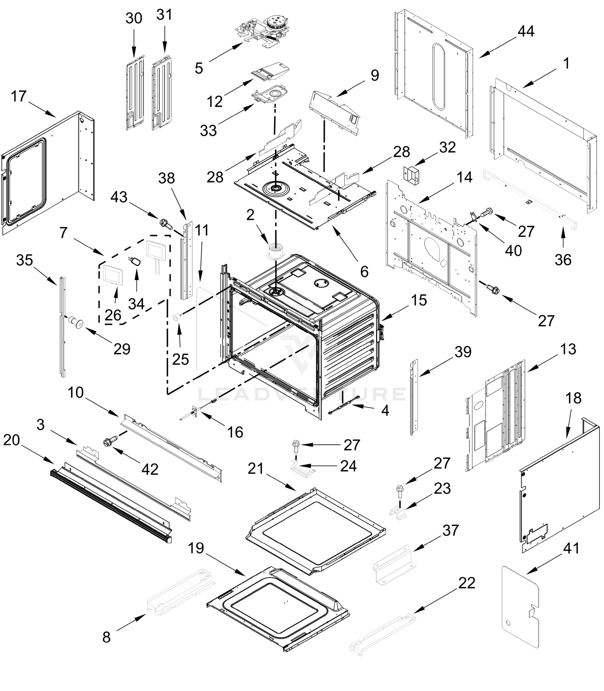 OVEN PARTS