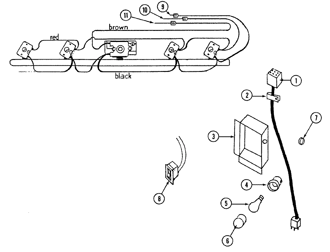 03 - OVEN LIGHT & WIRING