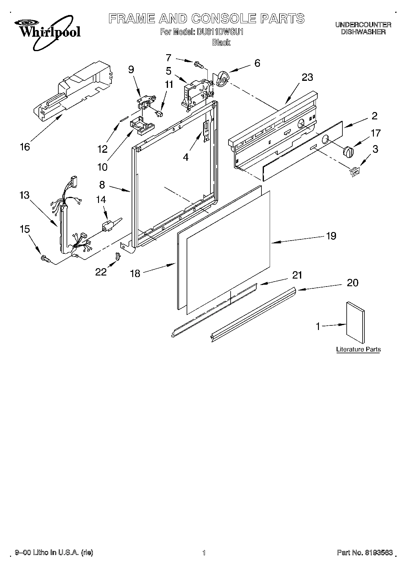01 - FRAME & CONSOLE, LITERATURE