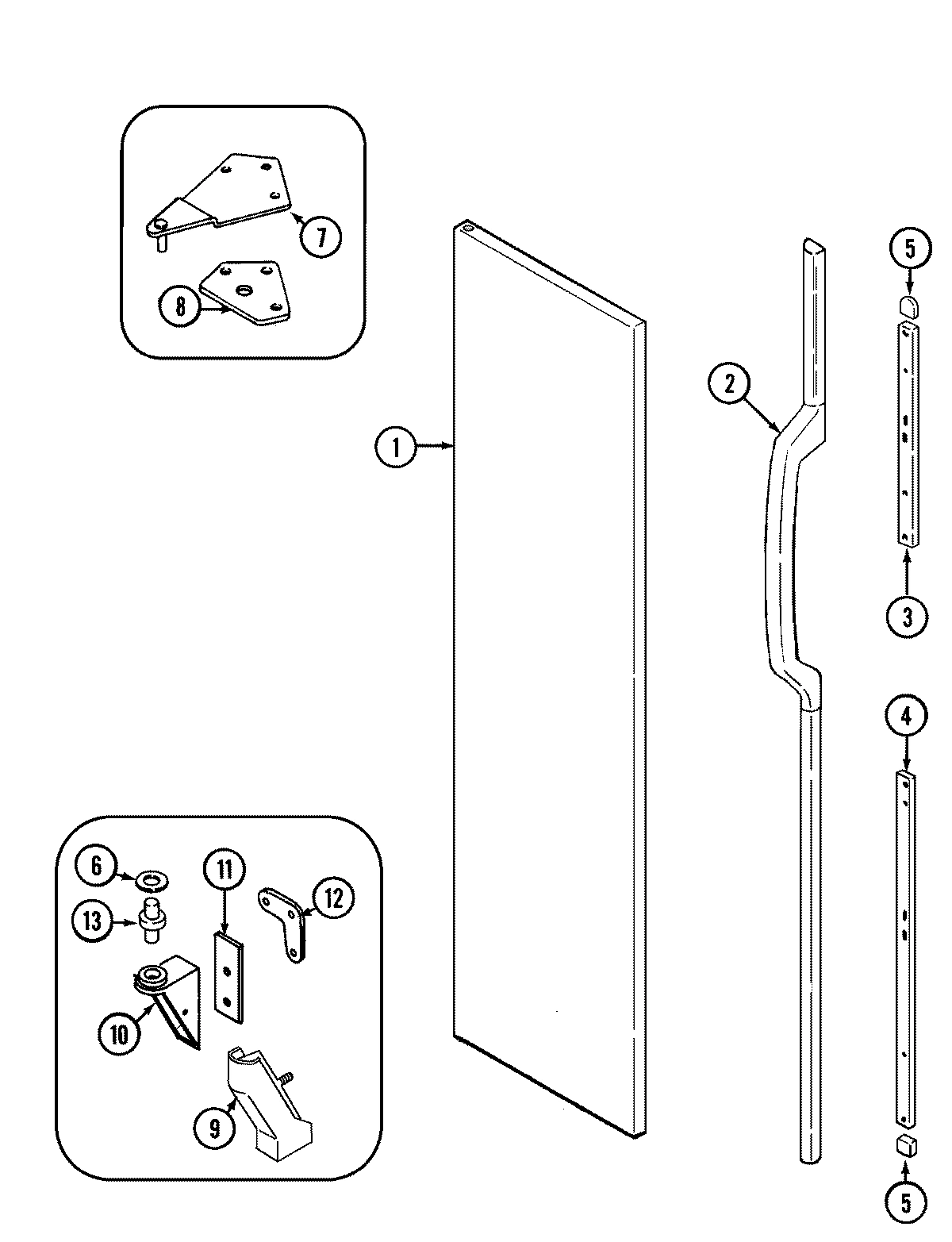 03 - FREEZER OUTER DOOR
